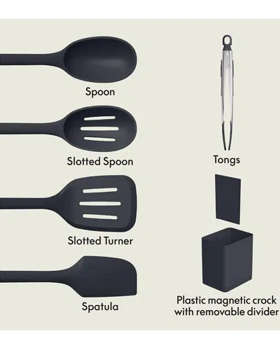 Bella 6pc Modular Kitchen Tool Set In Black