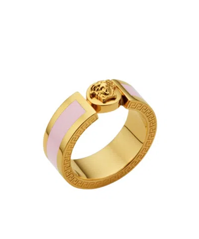 Versace Icon Ring In Black
