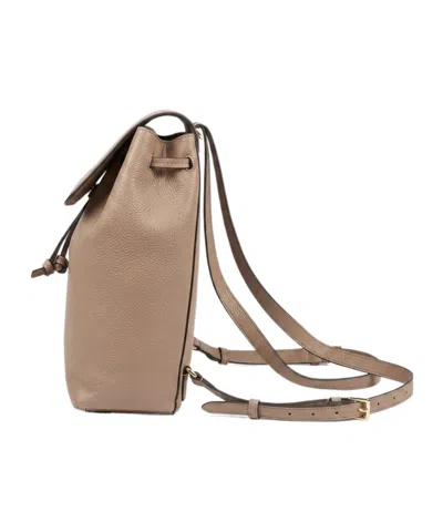 Tory Burch Flap Backpack In Brown
