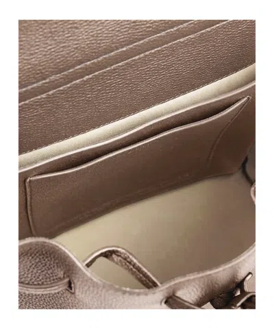 Tory Burch Flap Backpack In Brown
