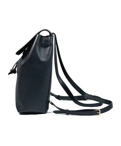 Tory Burch Flap Backpack In Black