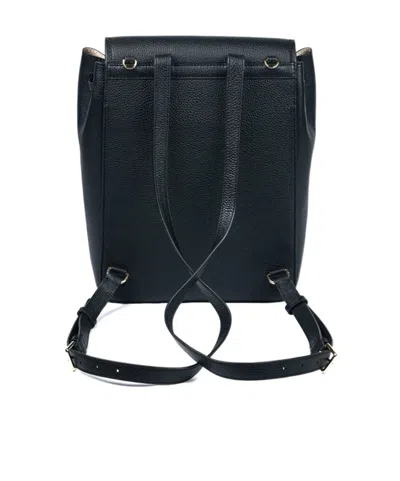 Tory Burch Flap Backpack In Black