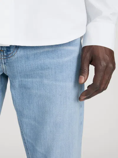 Frame Belt Loop Jeans In Blue