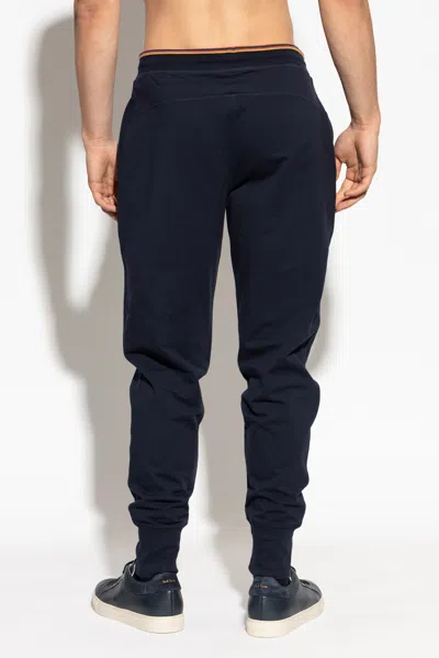Paul Smith Drawstring Sweatpants In Blue