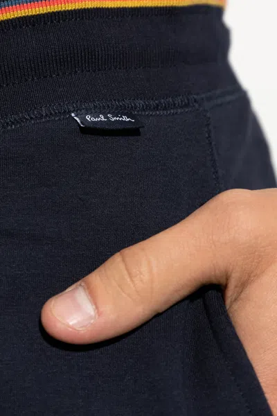 Paul Smith Drawstring Sweatpants In Blue