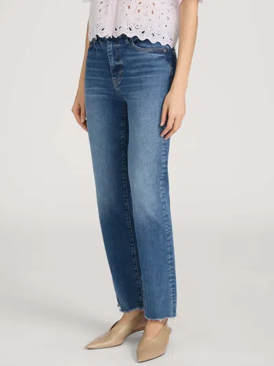 Frame Multi-pocket Jeans In Blue
