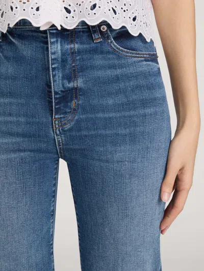 Frame Multi-pocket Jeans In Blue