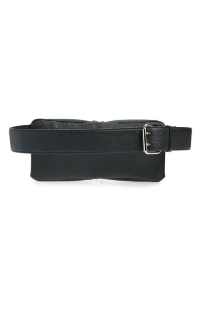 Givenchy Fold Belt Bag In Black