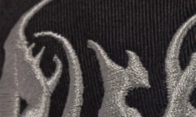 Pleasures Claws Embroidered Adjustable Baseball Cap In Black