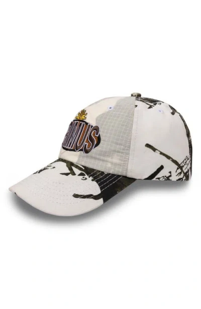 Pleasures Brown Album Layered Adjustable Baseball Cap In Multi