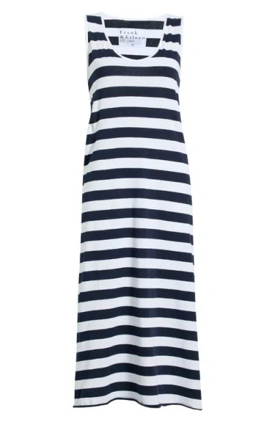 Frank & Eileen Dylan Stripe Tank Dress In Multi