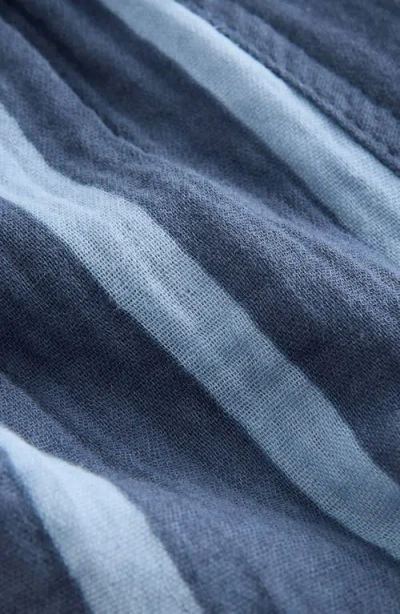 Next Kids' Stripe Pull-on Shorts In Blue