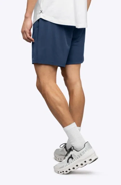 Cuts Crossover Performance Drawstring Shorts In Blue