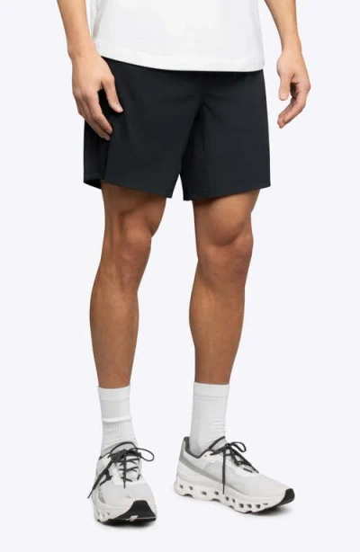 Cuts Crossover Performance Drawstring Shorts In Black