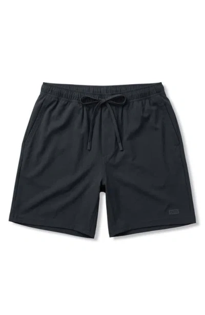 Cuts Crossover Performance Drawstring Shorts In Black