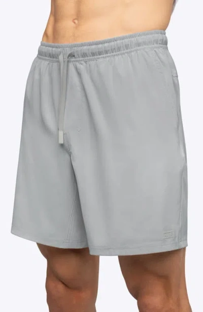 Cuts Crossover Performance Drawstring Shorts In Gray