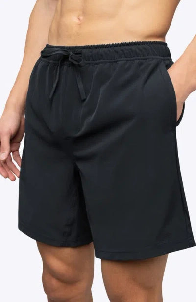 Cuts Crossover Performance Drawstring Shorts In Black