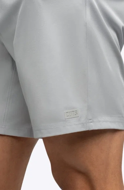 Cuts Crossover Performance Drawstring Shorts In Gray