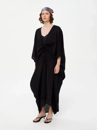 Alas Beach Cotton Kaftan In Multi