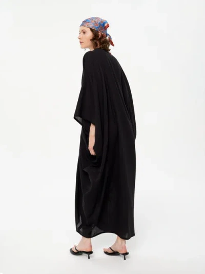 Alas Beach Cotton Kaftan In Multi