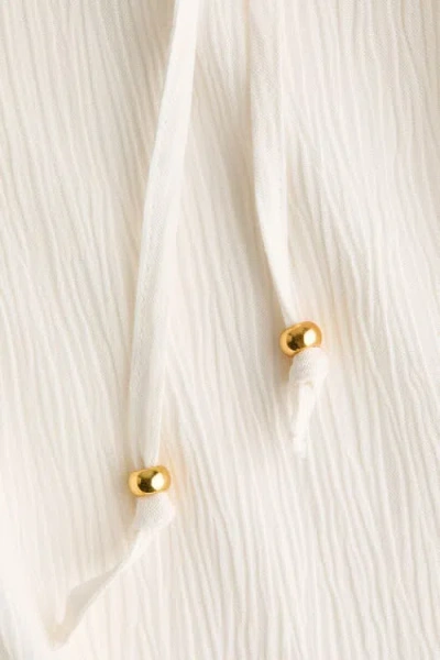 H&m Viscose Drawstring Trousers In Multi
