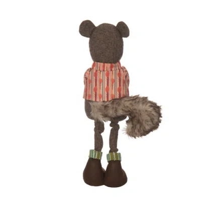 Transpac Pstanding Squirrel Figurine Fall Harvest Tabletop Decor In Multi