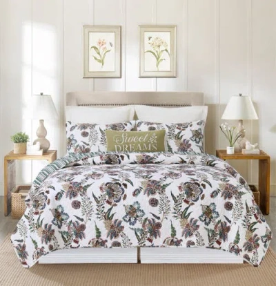 C & F Home C&f Home Braelyn Bedding Quilt Collection In Green