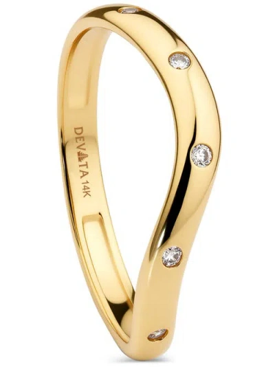 Devata Wave Ring In Gold