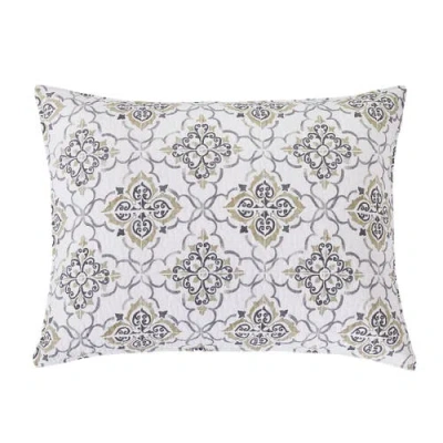 C & F Home C&f Home Booker Medallion Bedding Quilt Set In Gray