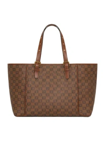 Gerard Darel Heritage Monogram Tote Bag In Pink