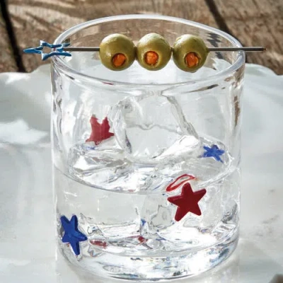 Tag Star Double Old Fashioned Glass Multi Glass Summer In Transparent