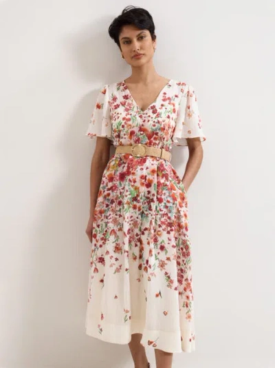 Phase Eight Petite Lovette Dress In White