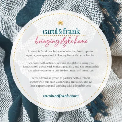 Carol & Frank Ryker Vintage Indigo Throw Blanket In Blue