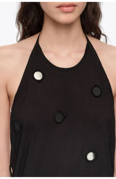Bimba Y Lola Mirrored Halter-neck Sarong Dress In Multi