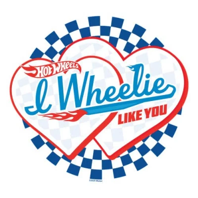 Hot Wheels I Wheelie Like You  Graphic T-shirt In White