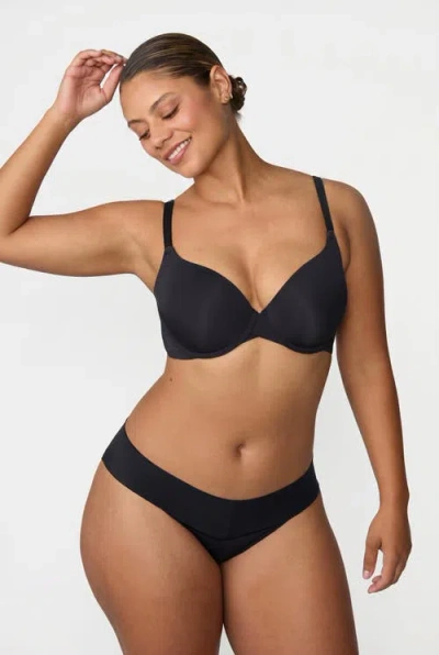 Harper Wilde Base Push-up Bra In Black