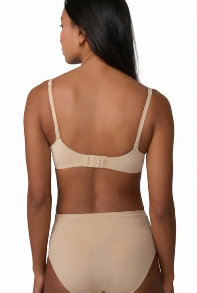 Harper Wilde Base Push-up Bra In Neutral
