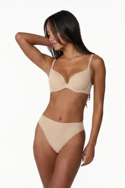 Harper Wilde Base Push-up Bra In Neutral