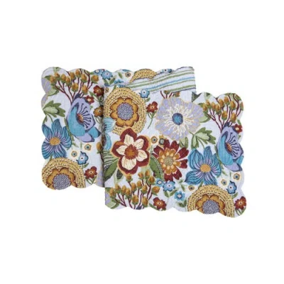 C & F Home C&f Home Calanthe Table Runner 14" X 51" In Multi