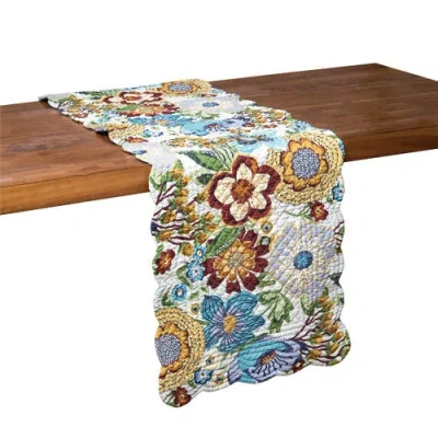 C & F Home C&f Home Calanthe Table Runner 14" X 51" In Multi