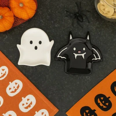 Transpac Dol Bat Ghost Spoon Rest 2 Assorted Designs In Multi