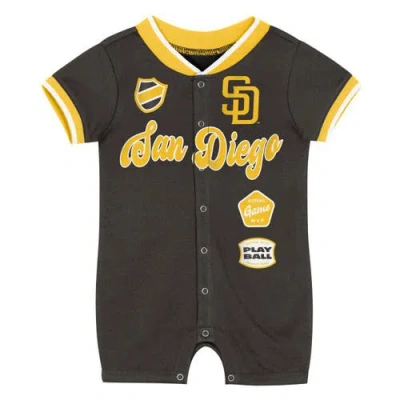 Outerstuff Infant  Brown San Diego Padres Pinch Coverall In Blue