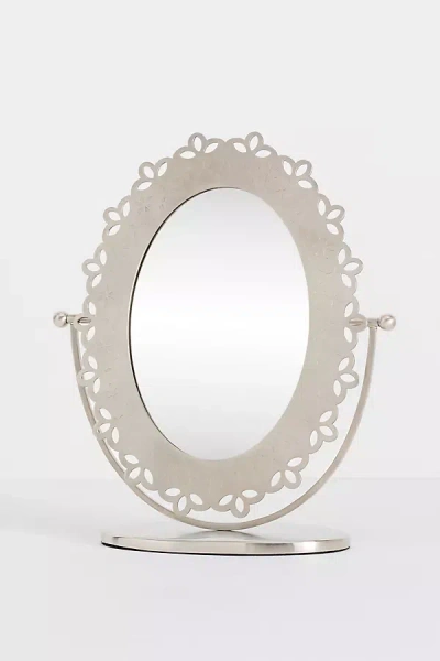 Anthropologie Lacey Tilting Vanity Mirror In Neutral
