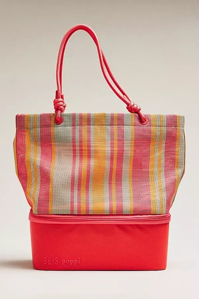 Beis Béis X Poppi Cooler Tote In Multi