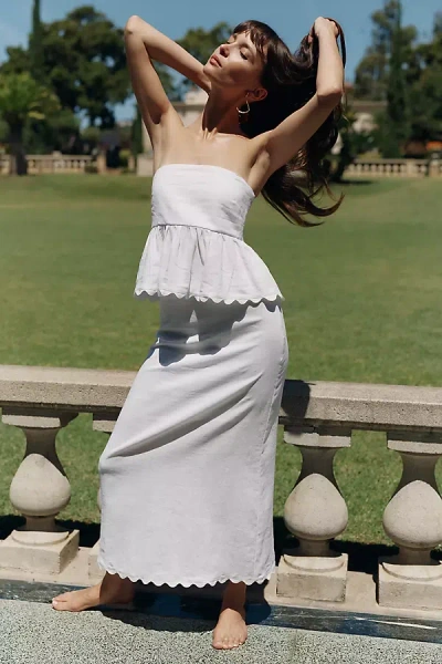 Sundays Alden Skirt In White