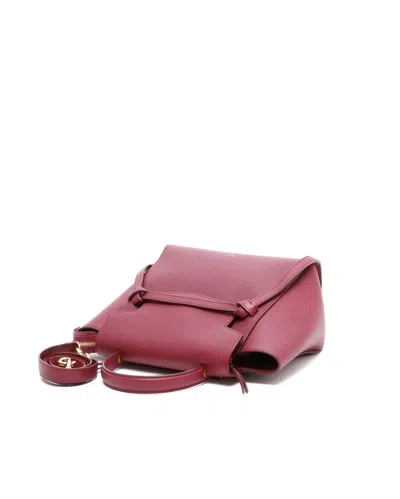 Celine Céline Micro Belt Bag In Red