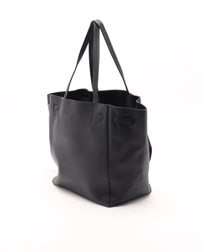Celine Céline Medium Cabas Phantom Tote Bag In Black