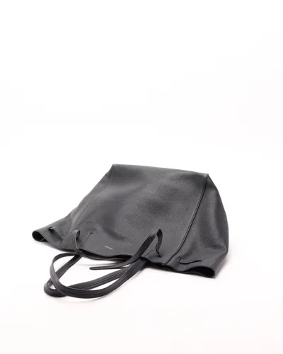 Celine Céline Medium Cabas Phantom Tote Bag In Black