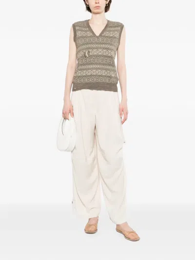 System Patch-pocket Cargo Pants In Neutral