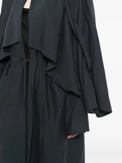 Ruohan Ulva Trench Coat In Blue